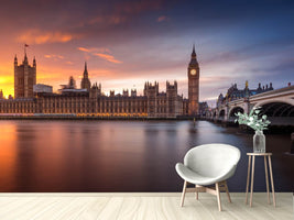 photo-wallpaper-london-palace-of-westminster-sunset