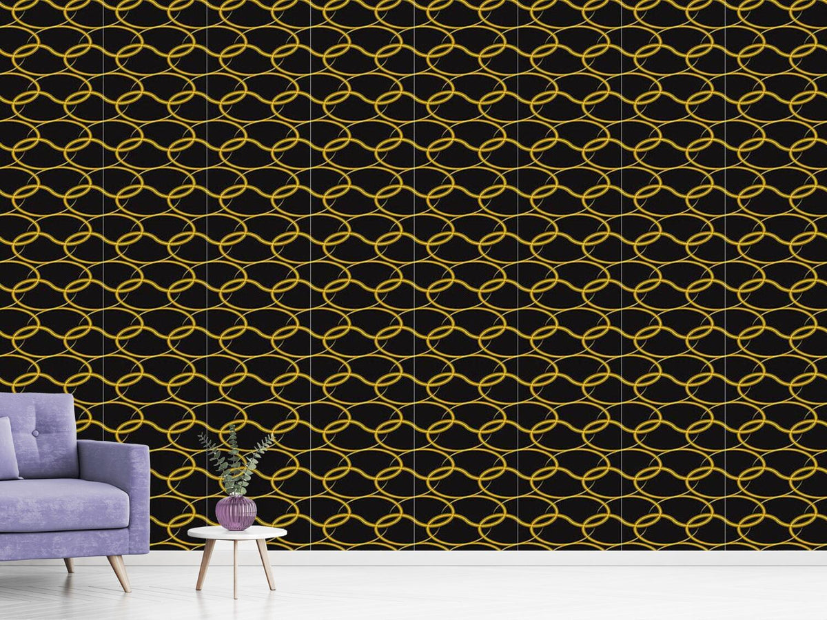 patterned-wallpaper-golden-weave