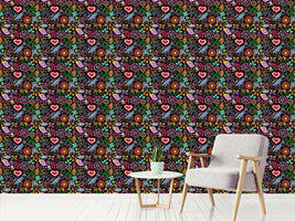 patterned-wallpaper-a-midsummer-night-dream