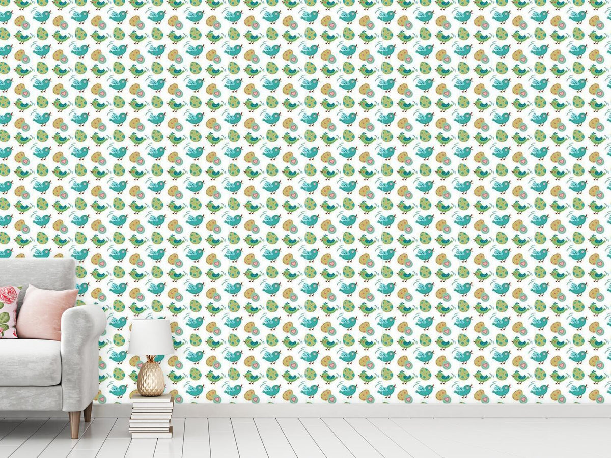 patterned-wallpaper-sweet-easter-eggs-and-birds