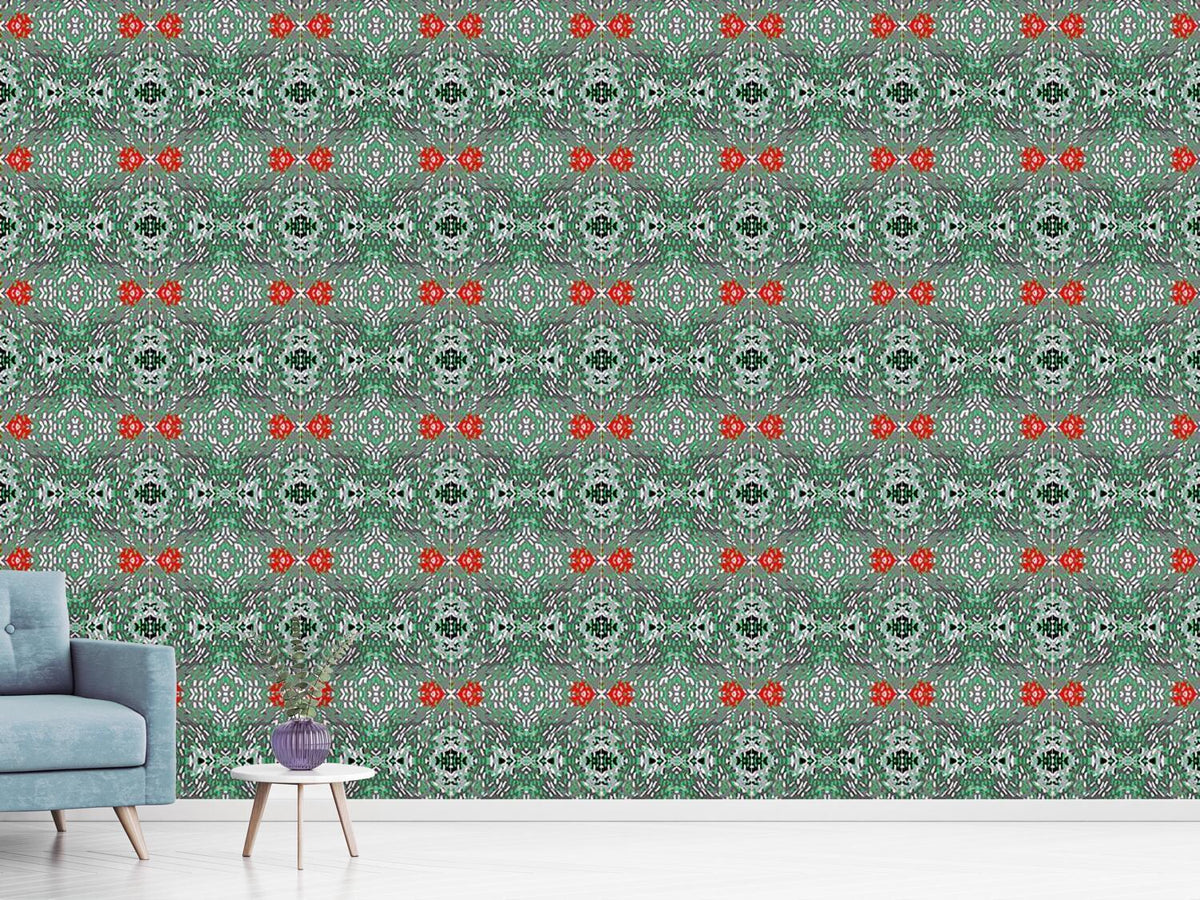 patterned-wallpaper-red-accents