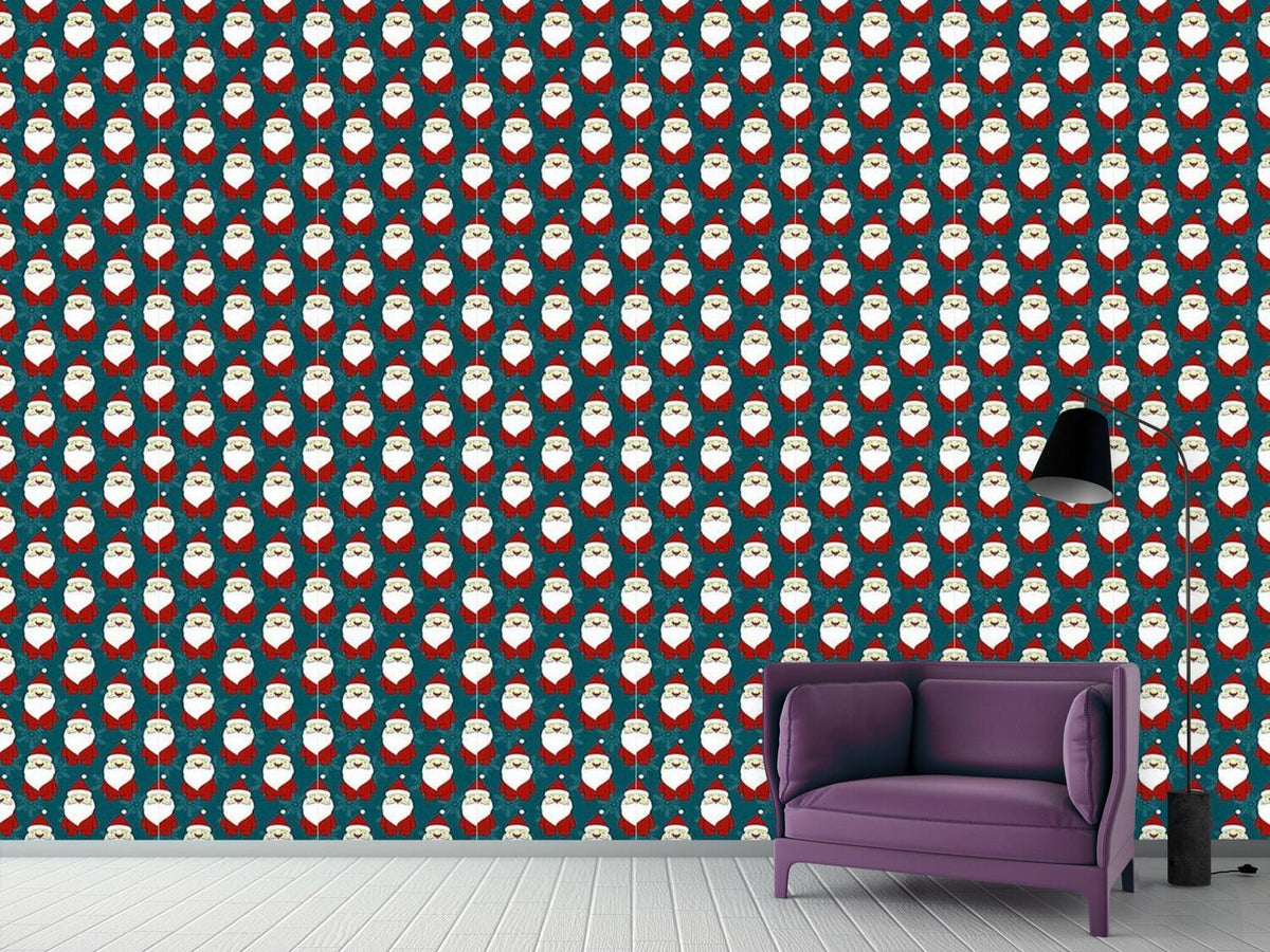 patterned-wallpaper-father-christmas