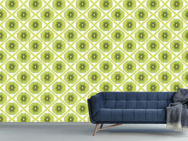 patterned-wallpaper-floral-kiwi-check