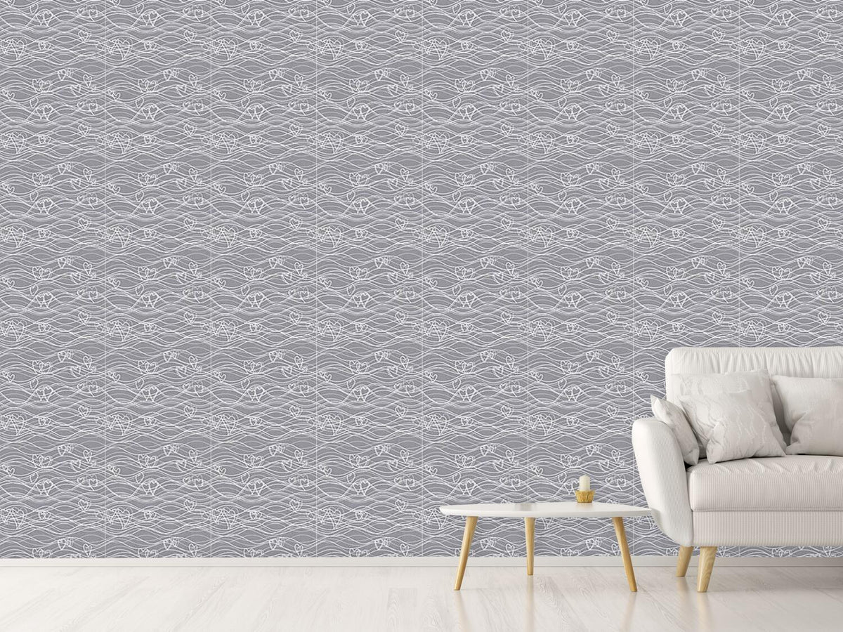 patterned-wallpaper-wavelengths-grey