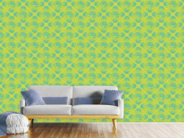 patterned-wallpaper-rose-dream-in-limegreen