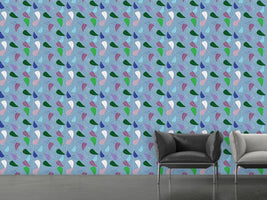 patterned-wallpaper-fancy-leaves