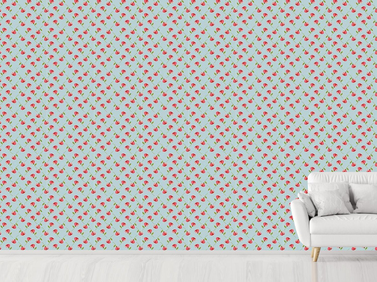 patterned-wallpaper-tiny-roses