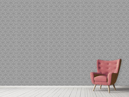 patterned-wallpaper-hexagon-netz