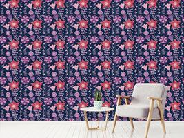 patterned-wallpaper-night-flowers-of-kutna-hora