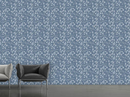 patterned-wallpaper-merry-christmas-to-blue