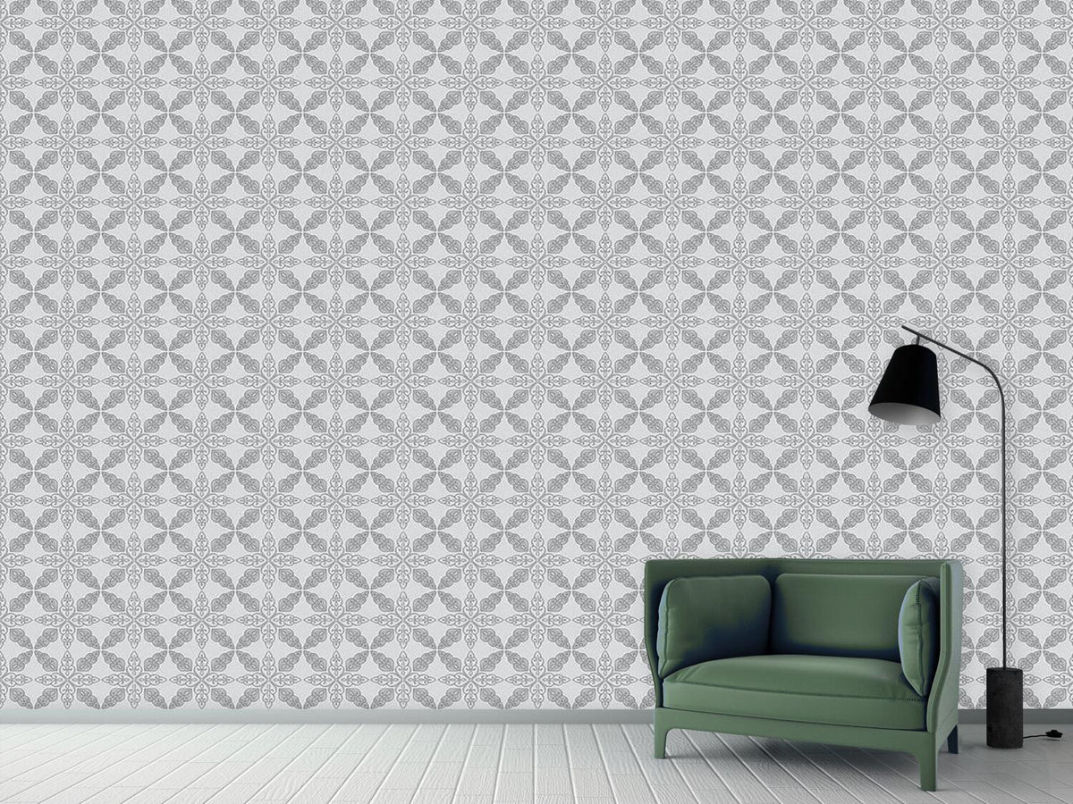 patterned-wallpaper-moroccan-grey