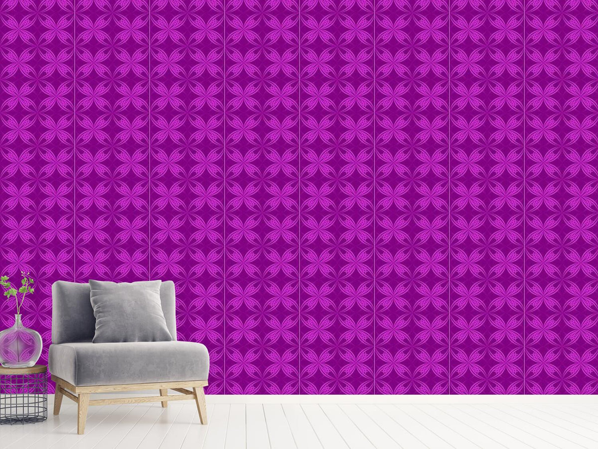 patterned-wallpaper-blossom-symmetry