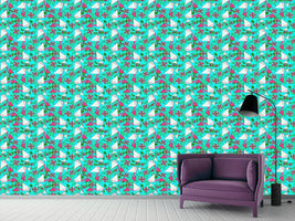 patterned-wallpaper-origami-birds-in-paradise