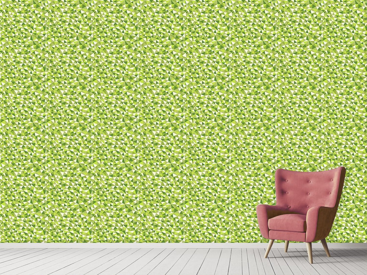 patterned-wallpaper-spring-geometry