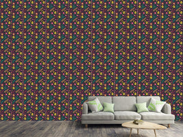 patterned-wallpaper-crawling-on-the-forest-floor