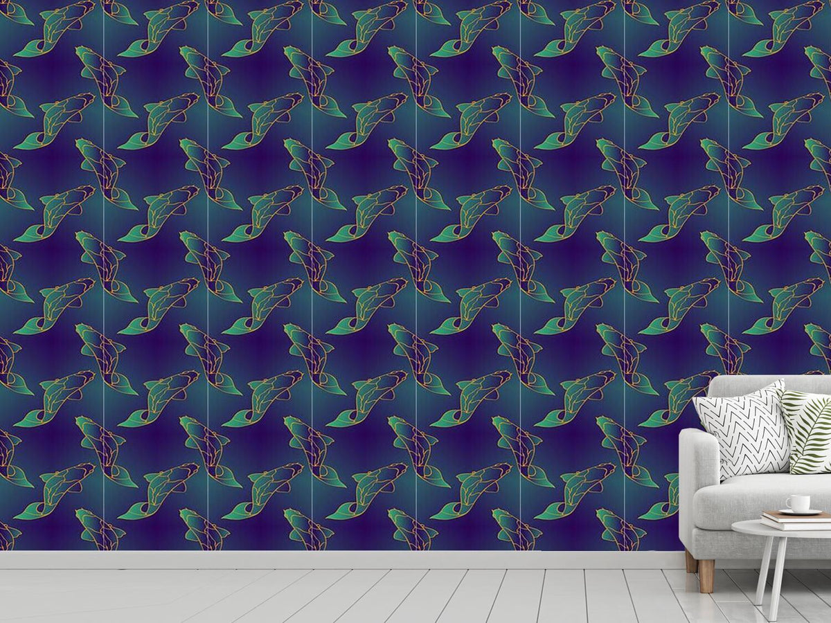 patterned-wallpaper-mystic-koi