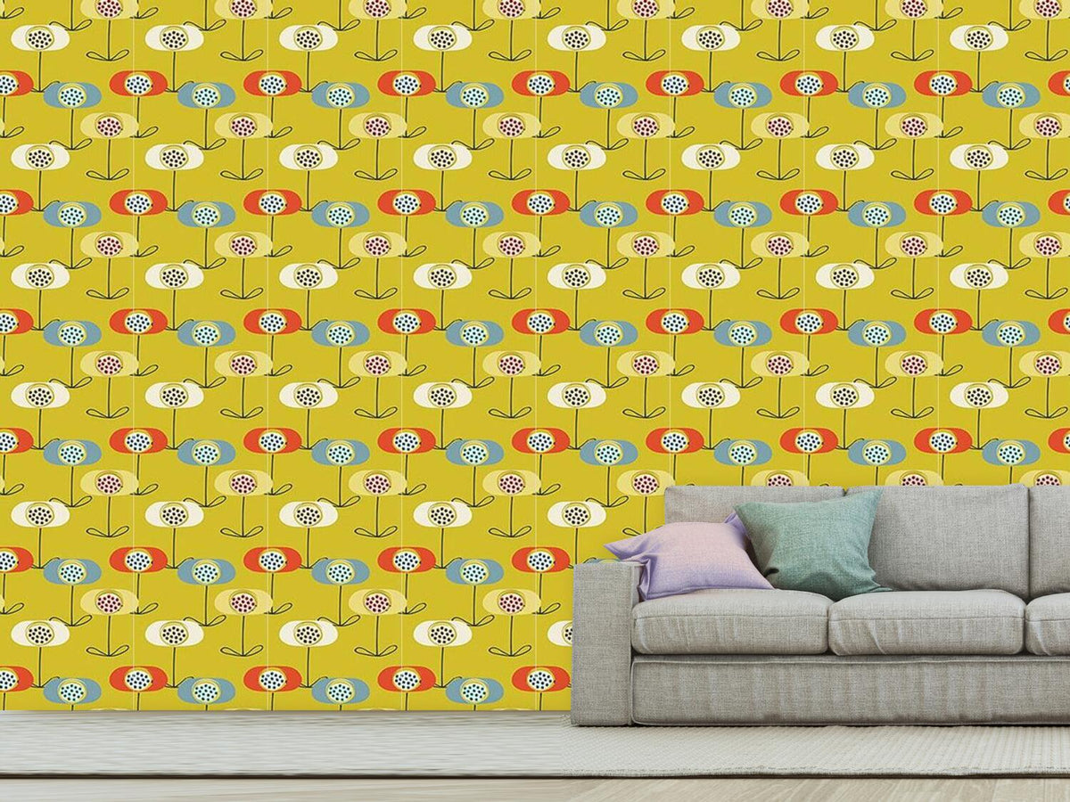 patterned-wallpaper-retro-poppy