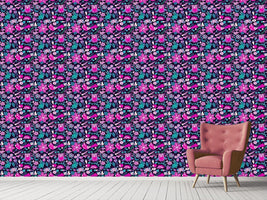 patterned-wallpaper-valentines-day-in-the-magic-forest