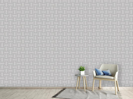 patterned-wallpaper-intertwined-silver