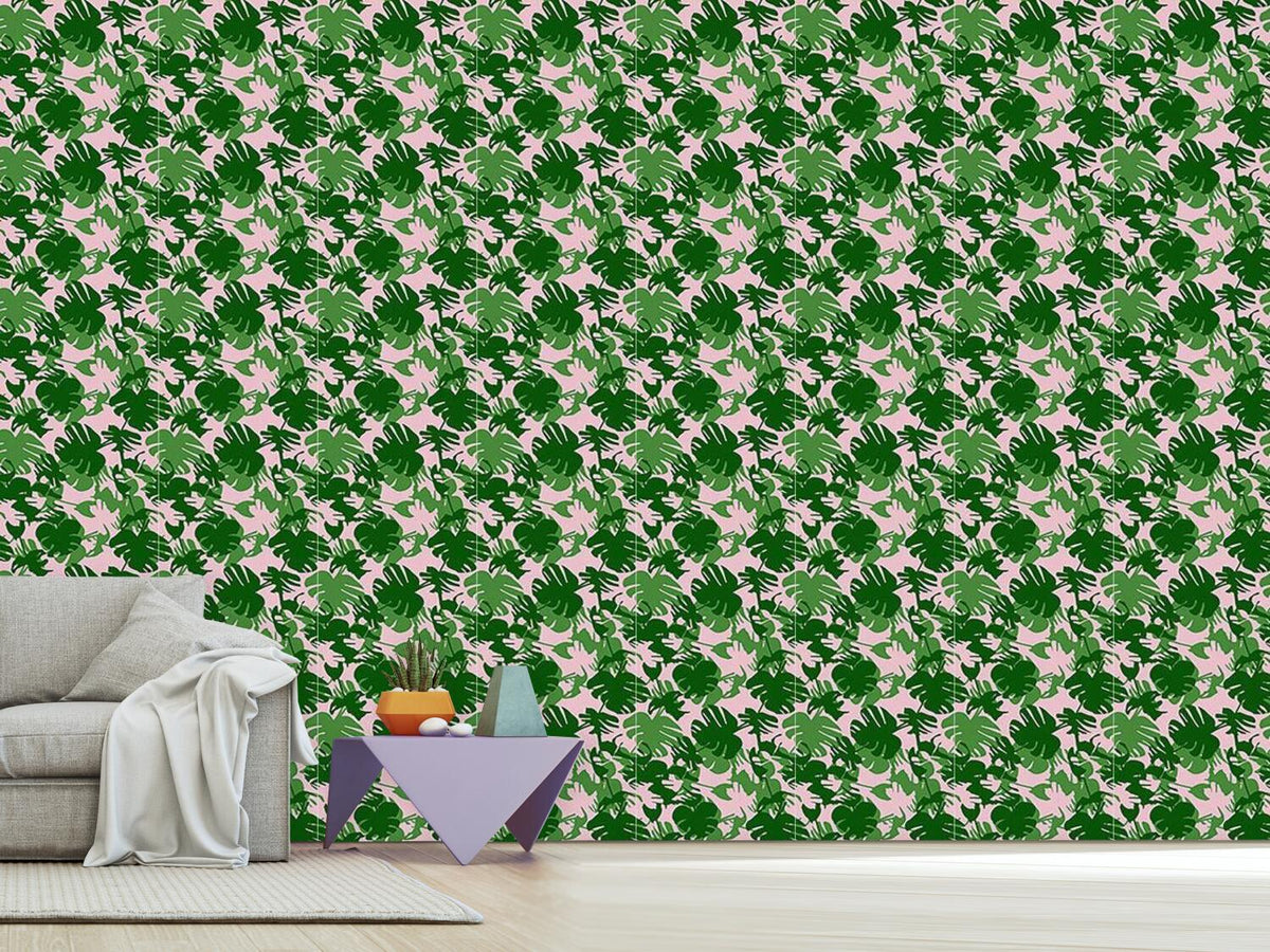 patterned-wallpaper-monstera-deliciosa